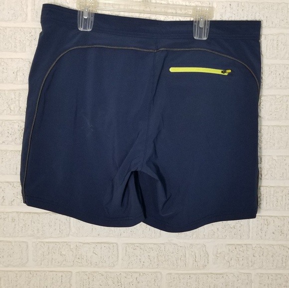 Land's End Navy Swim Shorts - Picture 3 of 4